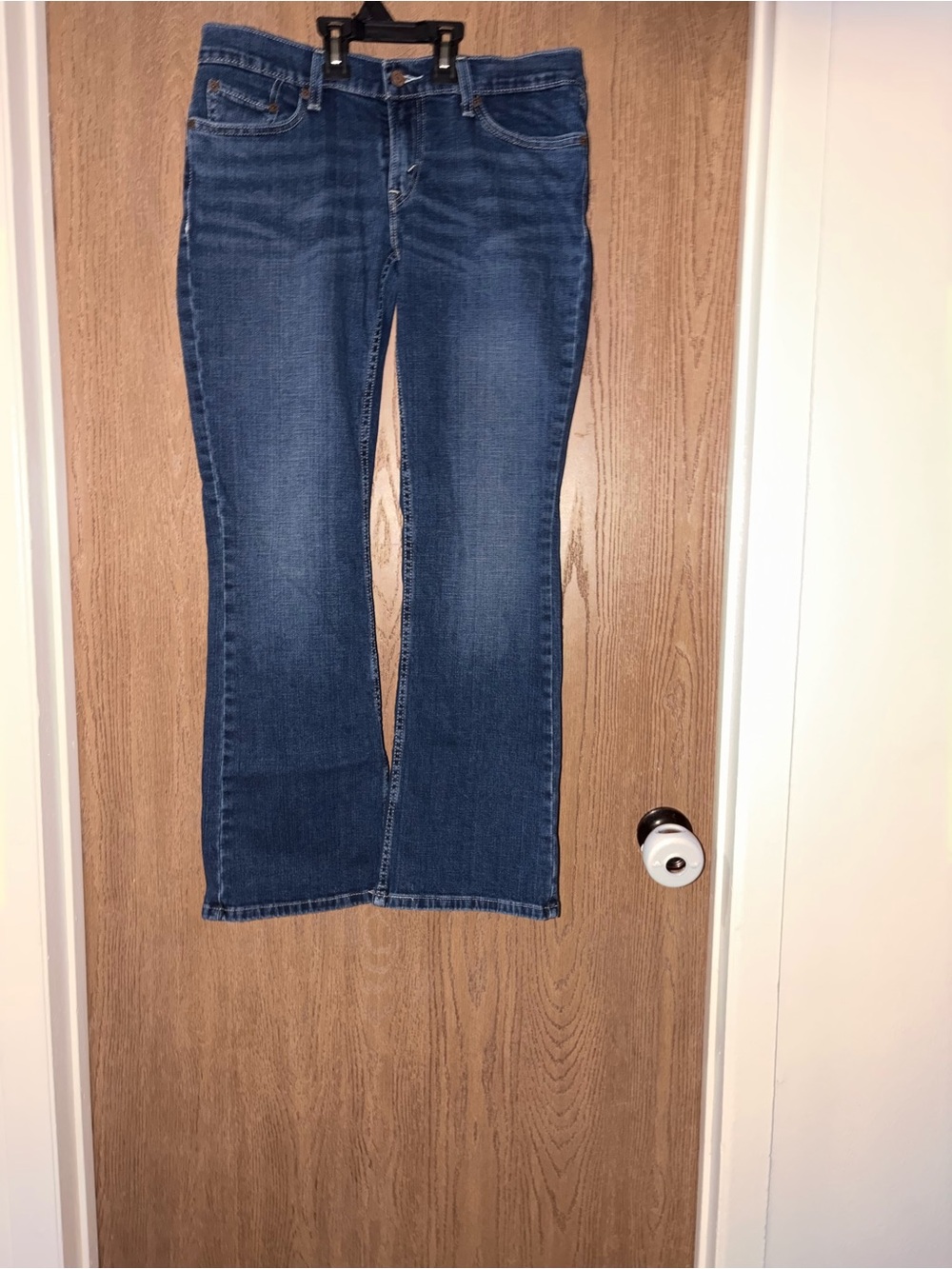 Levi’s Women's Blue Bootcut Jeans - Classic Stretch Denim